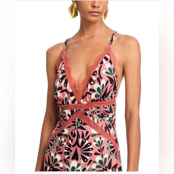 Farm Rio Ainika Slip Dress - Picture 3 of 12